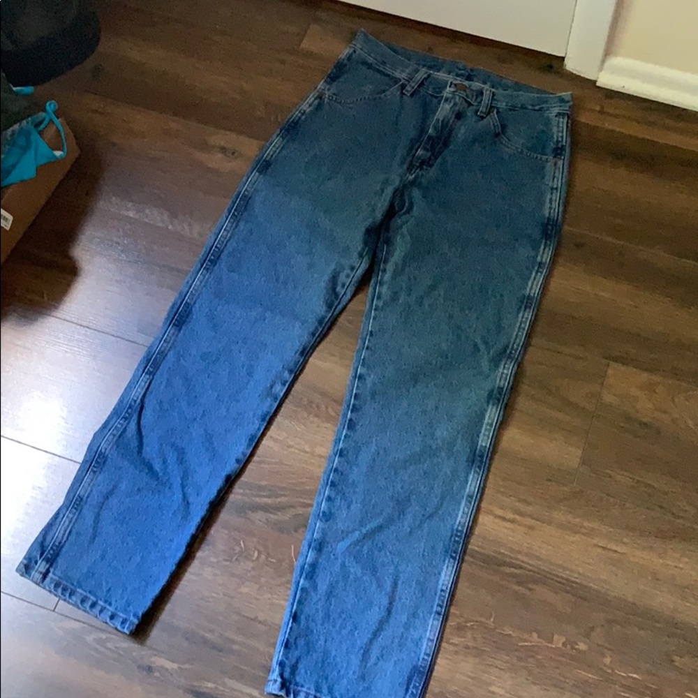 Denim Blue Medium Wash Men’s Jeans